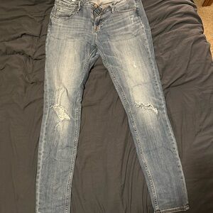 Vigoss Light Blue Distressed Skinny Jeans
